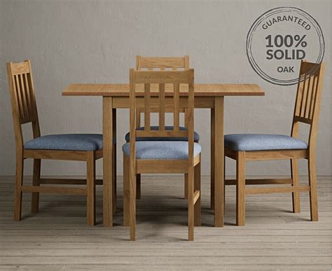 Extending York 70cm Solid Oak Dining Table With York Chairs Oak