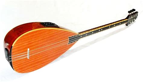 Turkish Acoustic Long Neck High Quality Saz Baglama Pm