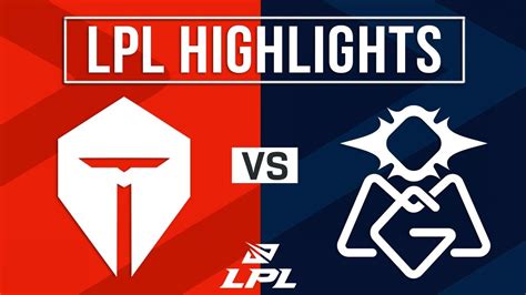 Tes Vs Omg Highlights All Games Lpl Spring Top Esports Vs Oh