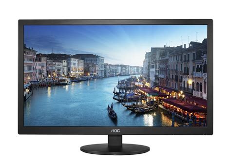 AOC E2050Swd 20 Inch Class Screen LED Lit Computer Monitor 1600 X 900