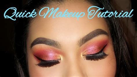 Quick Makeup Tutorial New Years Makeup Youtube