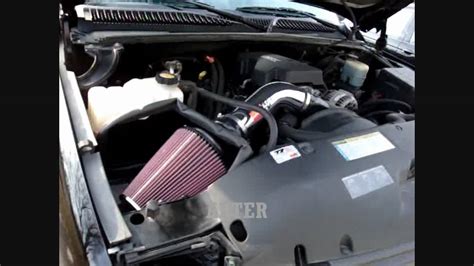 K N Cold Air Intake Chevy Silverado 1500