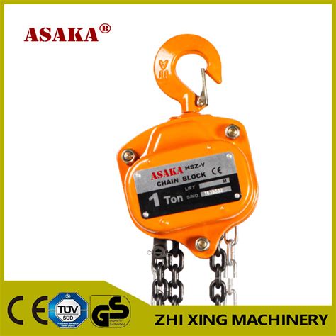 Manual Pulley Ton Lifting Chain Block Foot Chain With High Quality