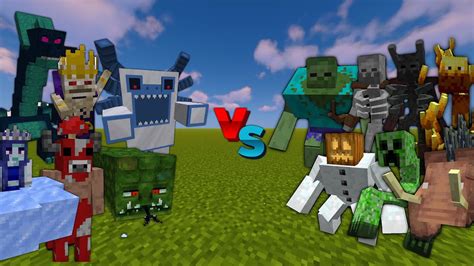 TWILIGHT FOREST MOBS Vs MUTANT MOBS Minecraft Mob Battle YouTube