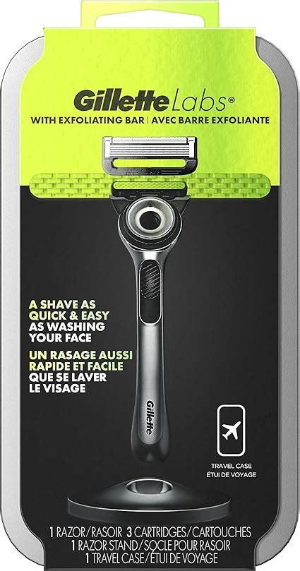 Gillettelabs With Exfoliating Bar By Gillette Mens Razor And Travel