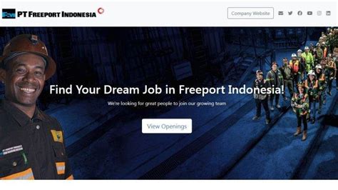 Lowongan Kerja Pt Freeport Indonesia Bulan September Tersedia