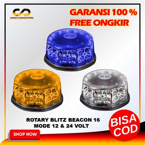 Jual Lampu Variasi Led Rotar Y Rotari Rotator Blitz Warning Light