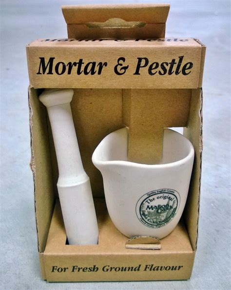 Ceramic Mortar & Pestle – Scruples & Drams