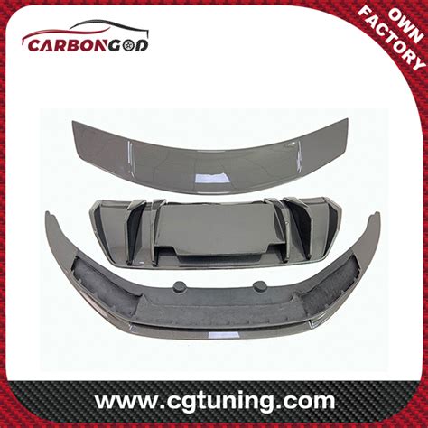 Factory Made Audi R Rear Spoiler And Bodykit Carbon Fiber Gt