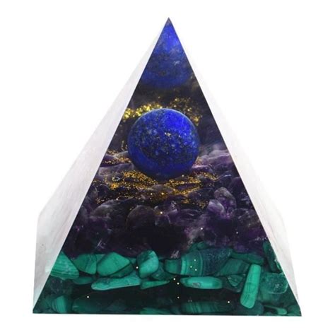 Pyramide De Cristal Cristaux De Quartz Clairs Protection EMF Pierres