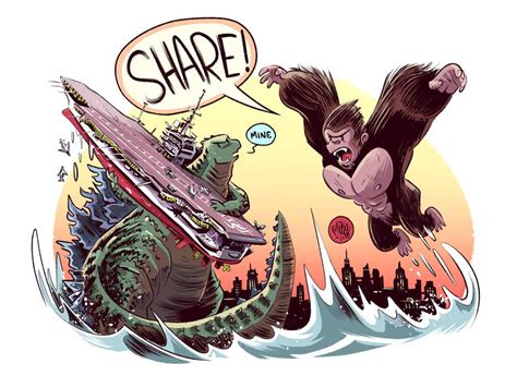 GODZILLA vs KONG by mikemaihack : r/kingkong