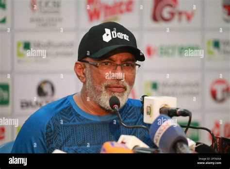 Bangladesh Cricket Team Head Coach Chandika Hathurusingha Attends Pre