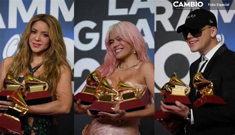 Karol G Bizarrap Shakira Y Lafourcade Brillan En Los Latin Grammy