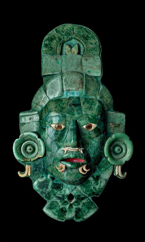 Masks From The Graves Of Calakmul Whose Purpose Was To Facilitate The