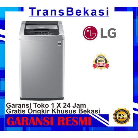 Jual Mesin Cuci 1 Tabung LG T2107VSPCK Top Loading 7 Kg GARANSI RESMI