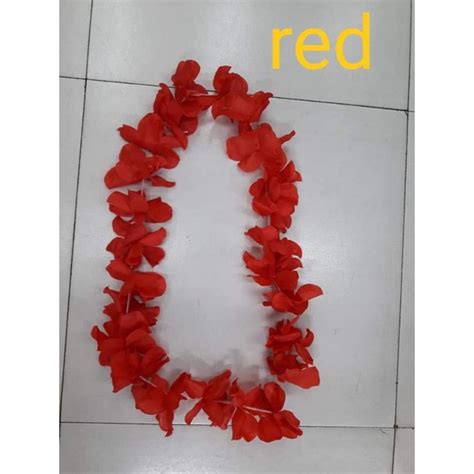 Hawaiian Garland Lei Available Also 4in1 Set Rainbow Color Only