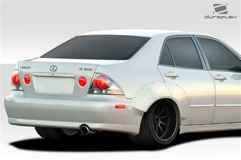 2000 2005 Lexus Is Series Is300 Duraflex Rbs Rear Fender Flares 4