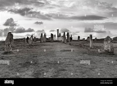 Callanish Stones Megalithic Formation Standing Stones Of Callanish