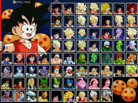 Dragon ball z mugen characters pack download - sncolor