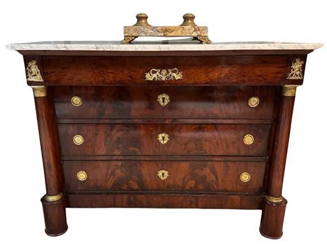 Commode Marble Walnut Catawiki