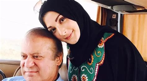 Maryam Nawaz reunites with father Nawaz Sharif in London after three ...