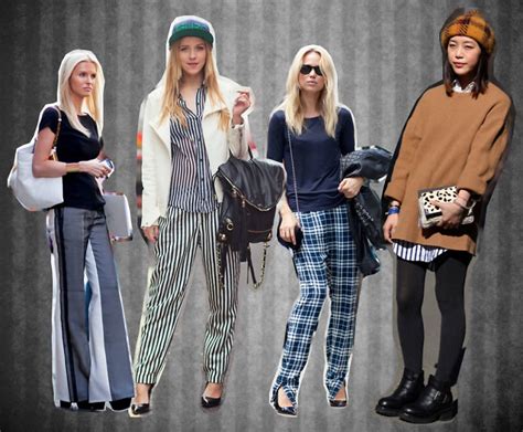 Street Style Trend How To Wear Stripes And Plaid This Season