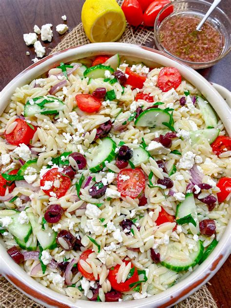 Mediterranean Orzo Salad Recipe Besto Blog