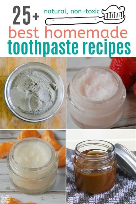 25 Natural Homemade Toothpaste Recipes Healthy Christian Home