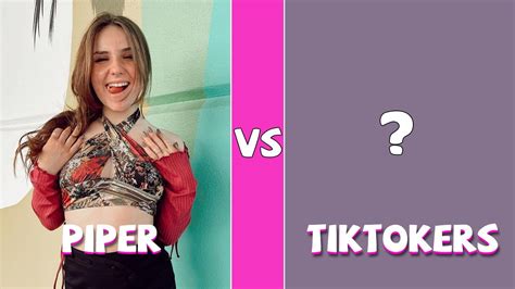 Piper Rockelle Vs Tiktokers Tiktok Dance Compilation Youtube