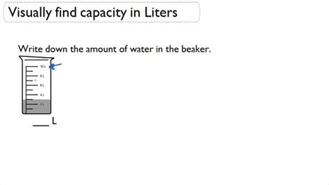 Metric Conversion Of Liters And Milliliters To Find Equivalent Units Video Measurement