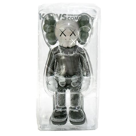 KAWS COMPANION BLACK SCULPTURE • Silverback Gallery