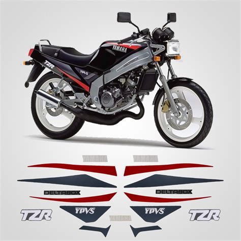 Yamaha Tzr 125 1990 Protech Graphics Stickers