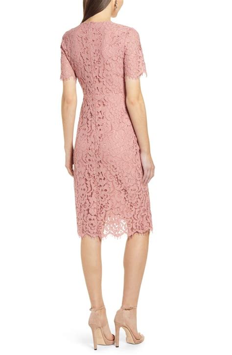 Rachel Parcell Ruffle Front Lace Sheath Dress Nordstrom Lace Sheath