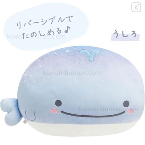 Japan San X Mochimochi Cushion Jinbesan Maigo No Kokujira