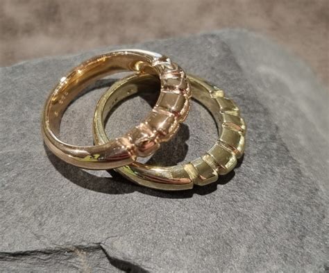 Ringe In Gelb Und Rotgold Goldschmiede Silja Niederreiter