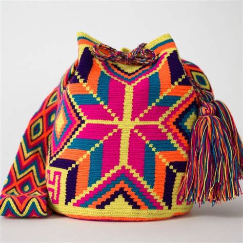 Wayuu Boho Bags With Crochet Patterns Wayuu Bags Pattern Tapestry