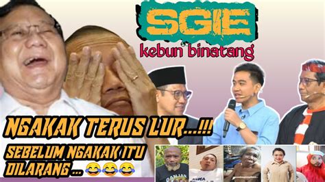 Ngakak Gokil Poooll Luurrr Parodi Kocak Sgie Gibran Cak