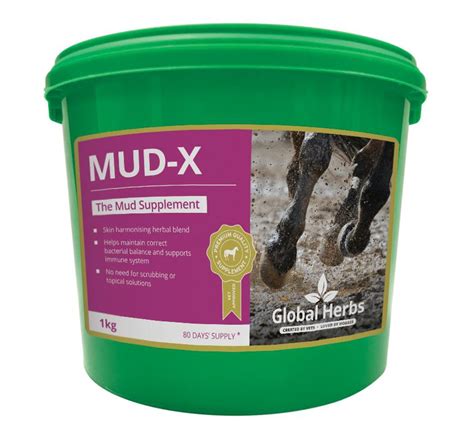 Global Herbs Mud X Powder Horse Skin Mud Fever Feed Supplement