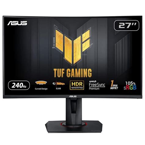 Asus Tuf Gaming Vg Vqm Ms X Hdmi Dp Pivot Mm Hz Curved