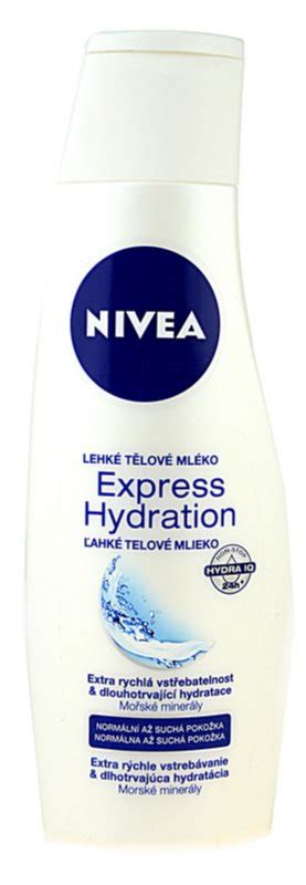 Nivea Lait Corporel L Ger Pour Peaux Normales Et S Ches Notino Fr