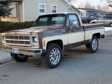 1977 Gmc K1500 Pickup Brown 4wd Automatic Grand Sierra Classic Gmc