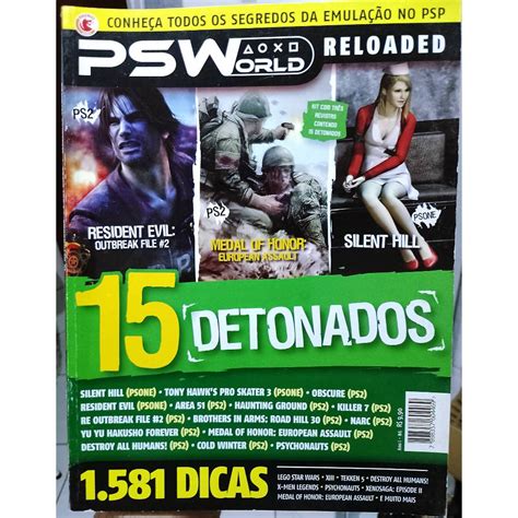 Revista Psworld Reloaded Detonados Dicas Shopee Brasil