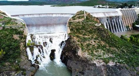 Video Ya derrama agua la presa Las Vírgenes Acento Noticias