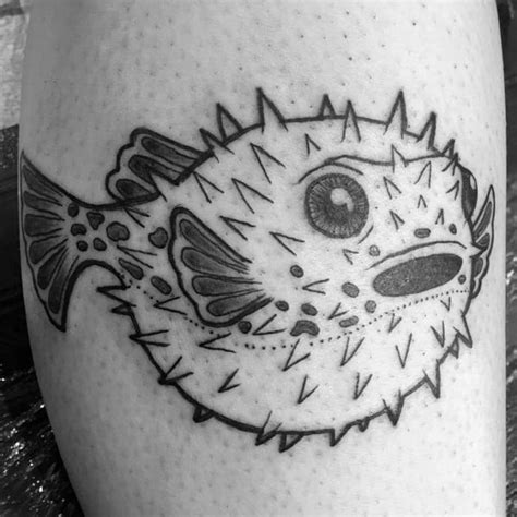 puffer fish tattoo designs - illustrationfashiondesignclothingetsy