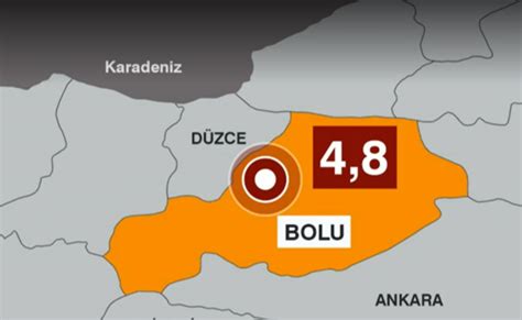 SON DAKİKA Korkutan depremin merkez üssü Bolu İstanbul da da