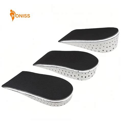 Invisible Height Increase Insoles Eva Memory Foam Men Women Shoe Insole