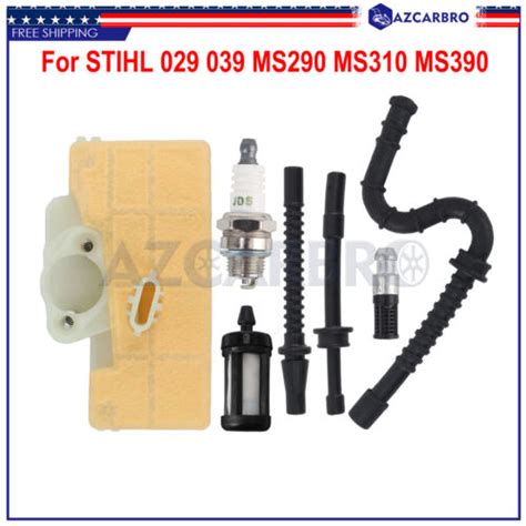 Air Filter Spark Plug Fuel Oil Line For STIHL 029 039 MS290 MS310 MS390