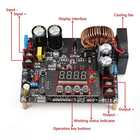 Dc Buck Converter Drok Dc To Dc Step Down Power Supply Module V V