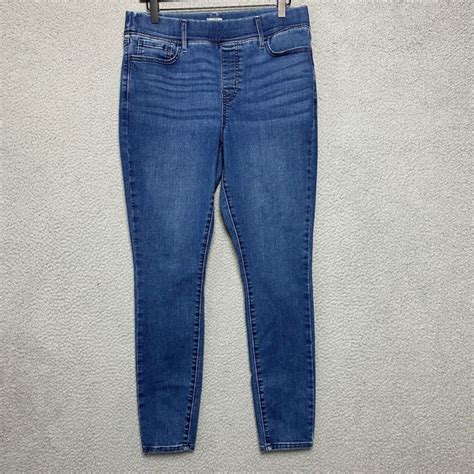 Denizen From Levis Jeans Denizen Levis Jeans Women 2 31x27 Blue Denim Pull On Super Skinny