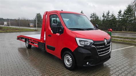 Renault Master Movano Autolaweta Laweta Najazd Aluminiowa Panelowa